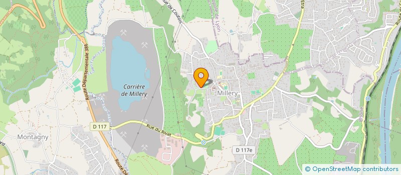 localisation de l'entreprise SPFPL B.CHEVALLIER  RIVES