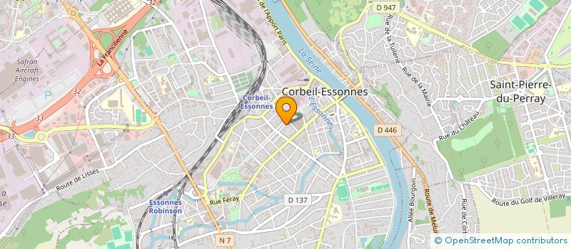 localisation de l'entreprise SPFPL BALTEANU PATRICIA - CHIRURGIEN DENTISTE à SOISY-SUR-SEINE