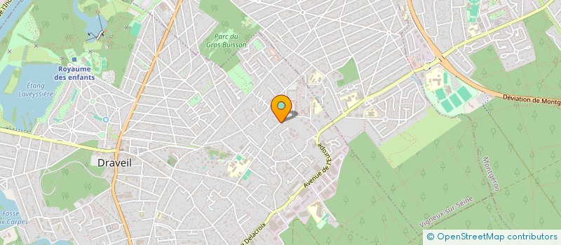 localisation de l'entreprise SPFPL BAO INVEST  DRAVEIL