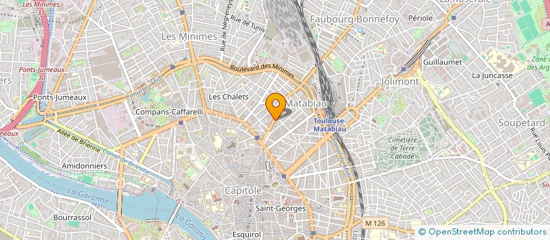 localisation de l'entreprise SPFPL BARKATE  TOULOUSE