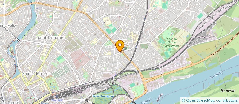 localisation de l'entreprise SPFPL BARON à NANTES