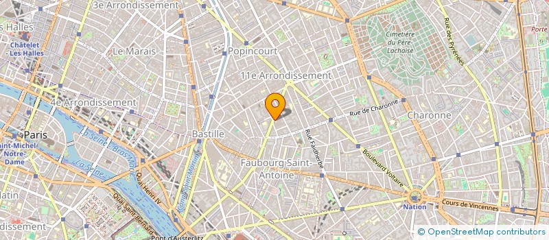 localisation de l'entreprise SPFPL BASILE ZAJDELA PARTICIPATIONS  PARIS