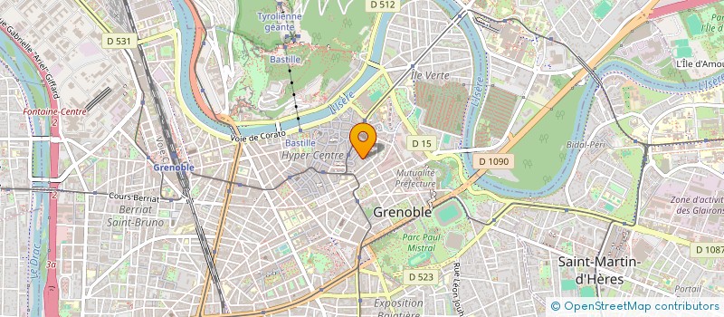 localisation de l'entreprise SPFPL BAVARDAGES à GRENOBLE