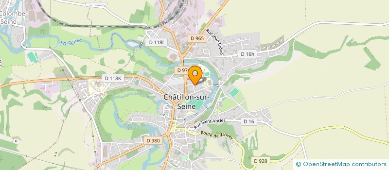 localisation de l'entreprise SPFPL BCA  CHATILLON-SUR-SEINE