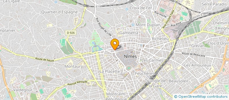 localisation de l'entreprise SPFPL BEAUFILS  NIMES