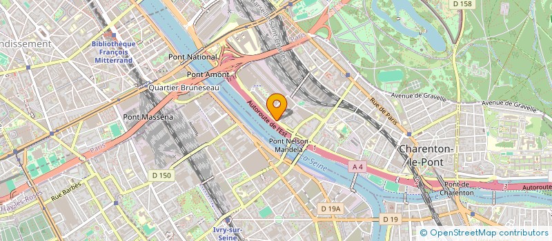 localisation de l'entreprise SPFPL BEAUPEL INVEST  CHARENTON-LE-PONT