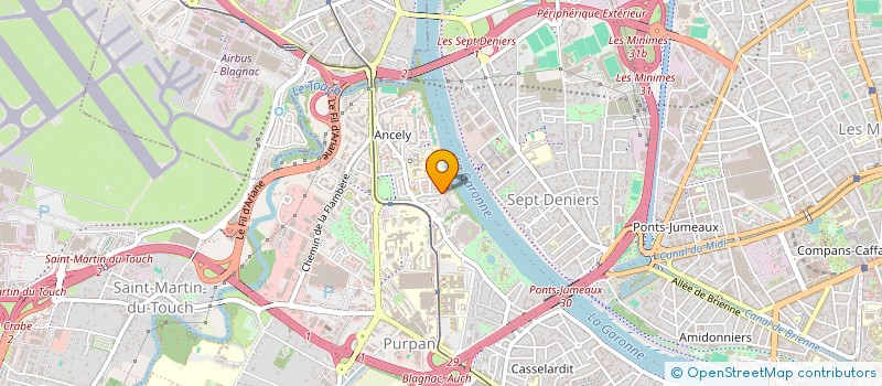 localisation de l'entreprise SPFPL BEGUE à TOULOUSE