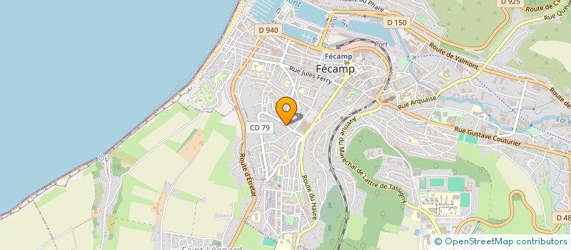 localisation de l'entreprise SPFPL BELENCE  FECAMP