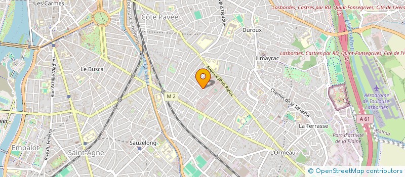 localisation de l'entreprise SPFPL BELHAOUARI à TOULOUSE