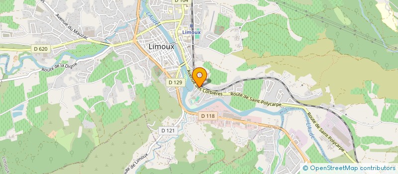 localisation de l'entreprise SPFPL BELLALIBERT  LIMOUX