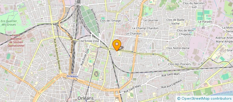 localisation de l'entreprise SPFPL BEN AHMED à ORLEANS
