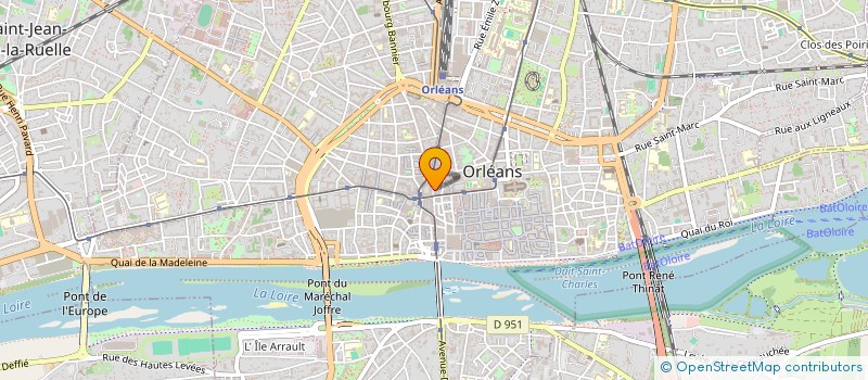 localisation de l'entreprise SPFPL BENAROUCH à ORLEANS