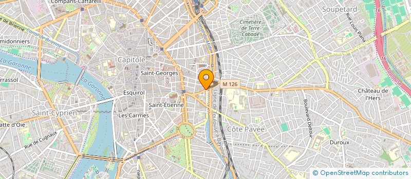 localisation de l'entreprise SPFPL BENAYOUN & DEWAS  TOULOUSE