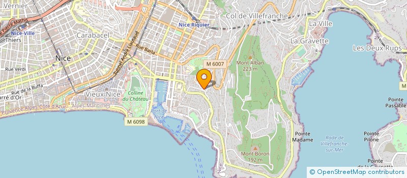 localisation de l'entreprise SPFPL BERJULE à NICE