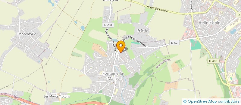 localisation de l'entreprise SPFPL BERTHOMIEU  FONTAINE-LA-MALLET