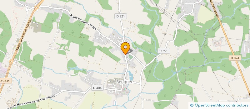 localisation de l'entreprise SPFPL BERTIN  BENQUET