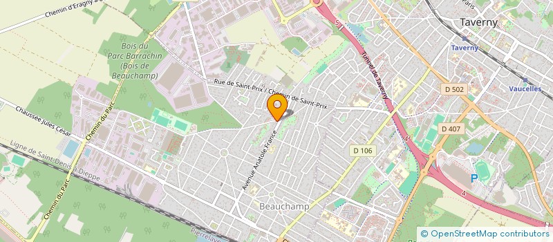 localisation de l'entreprise SPFPL BG à NESLES-LA-VALLEE