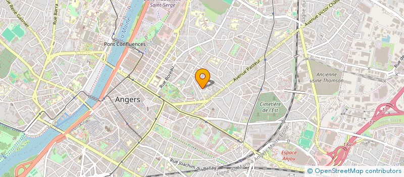 localisation de l'entreprise SPFPL BIELEFELD à ANGERS