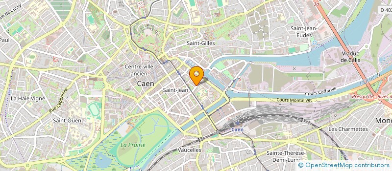 localisation de l'entreprise SPFPL BIOCARMES HOLDING à CAEN