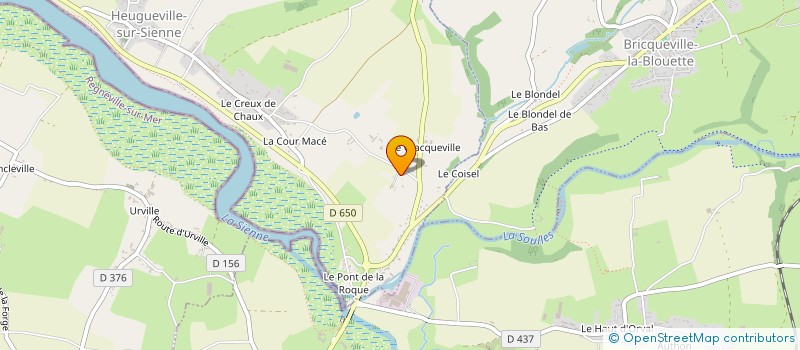 localisation de l'entreprise SPFPL BLAIS  COUTANCES