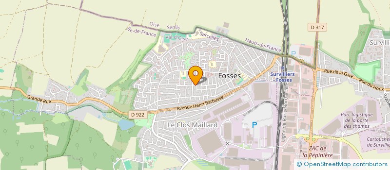 localisation de l'entreprise SPFPL BOUHASSOUN  FOSSES