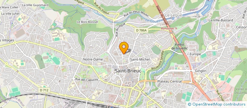 localisation de l'entreprise SPFPL BOURDIER à SAINT-BRIEUC