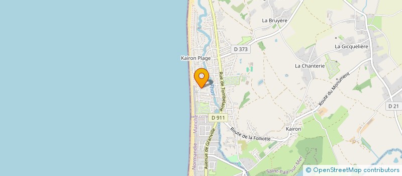 localisation de l'entreprise SPFPL BOYER-BUSQUET  SAINT-PAIR-SUR-MER