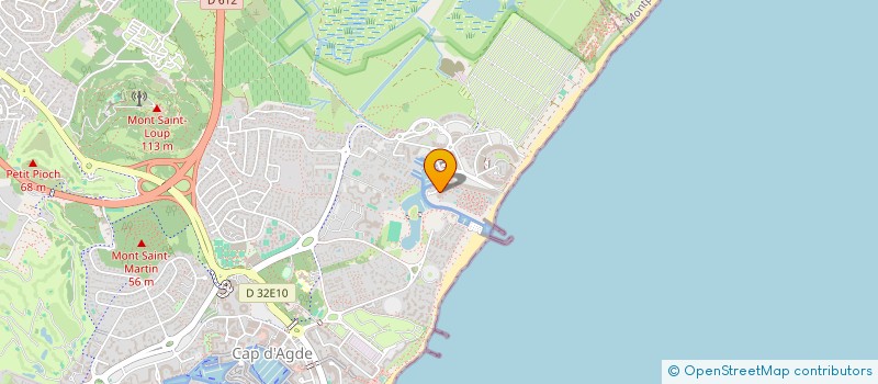 localisation de l'entreprise SPFPL BR3M à AGDE