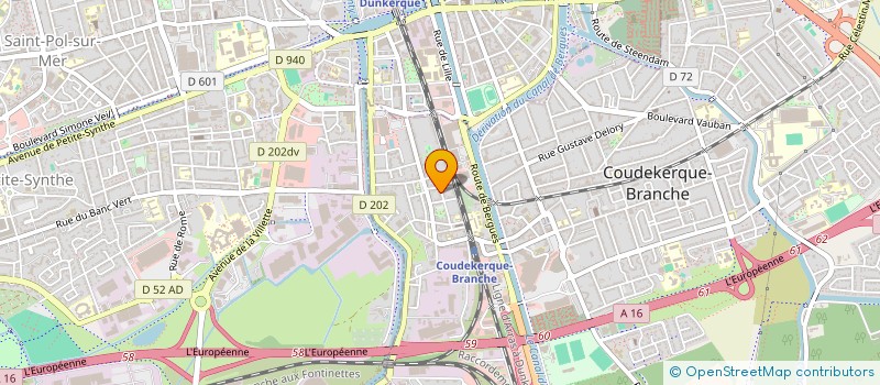 localisation de l'entreprise SPFPL BUIRETTE  COUDEKERQUE-BRANCHE