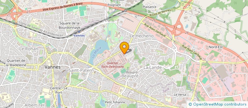 localisation de l'entreprise SPFPL BUONO à VANNES