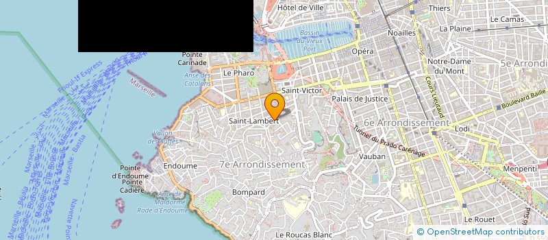 localisation de l'entreprise SPFPL BURESI à MARSEILLE