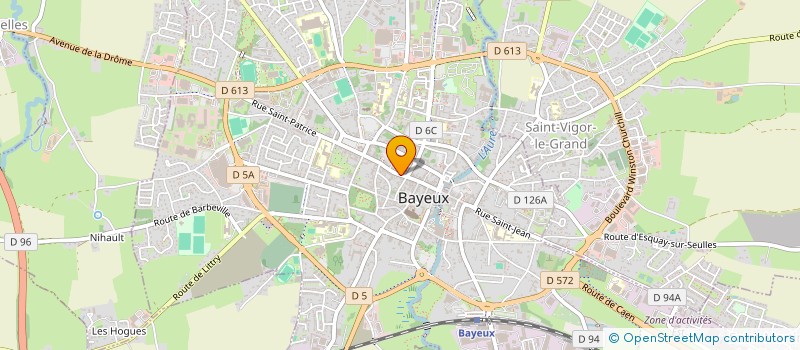 localisation de l'entreprise SPFPL BUSNOT SOCIETE DE PARTICIPATIONS FINANCIERES DE PROFESSION LIBERALE DE PHARMACIENS D'OFFICINE A RESPONSABILITE LIM  BAYEUX