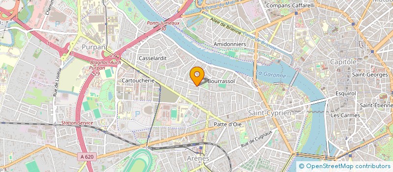 localisation de l'entreprise SPFPL CAMAL à TOULOUSE