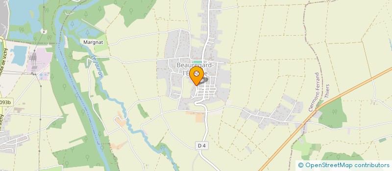 localisation de l'entreprise SPFPL CAMATA  BEAUREGARD-L'EVEQUE