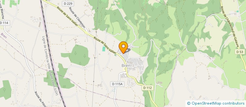 localisation de l'entreprise SPFPL CAR-GEN  BREN