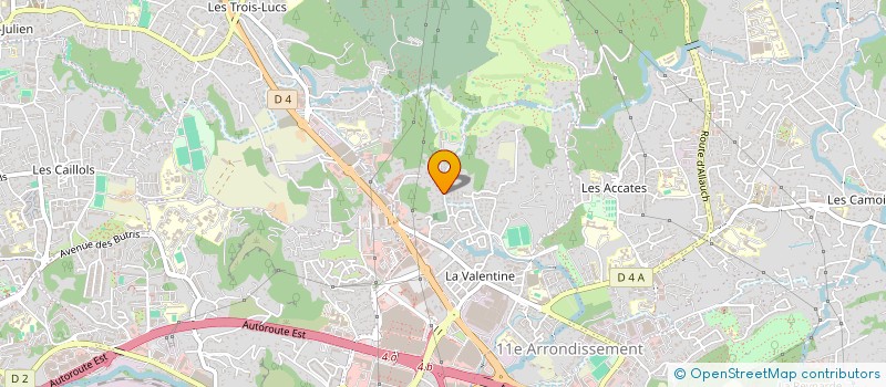 localisation de l'entreprise SPFPL CARABELLI  MARSEILLE