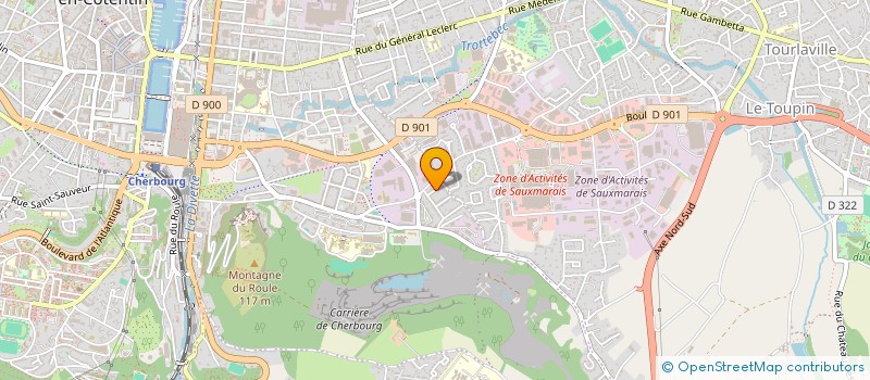 localisation de l'entreprise SPFPL CATUMANI  CHERBOURG-EN-COTENTIN