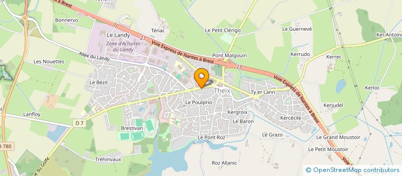 localisation de l'entreprise SPFPL CEFALAB  SURZUR