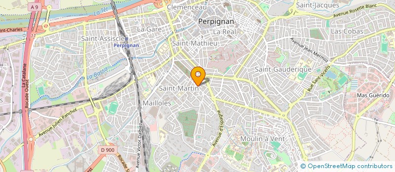 localisation de l'entreprise SPFPL CHARLOTTE CASSAGNE à PERPIGNAN