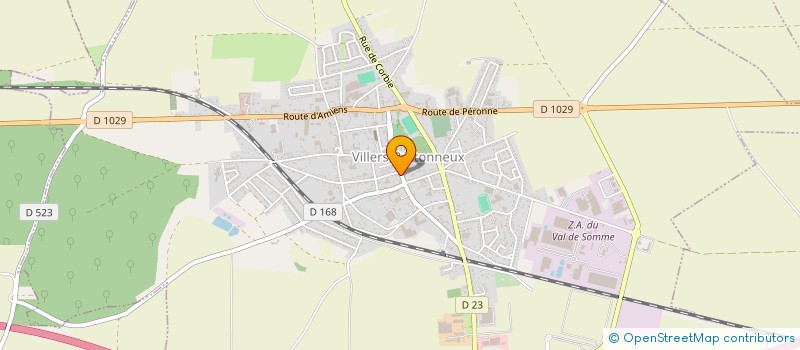 localisation de l'entreprise SPFPL CHASSANG à VILLERS-BRETONNEUX