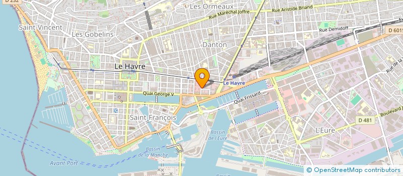 localisation de l'entreprise SPFPL CHASSANG à LE HAVRE