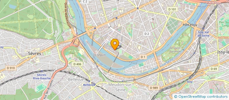 localisation de l'entreprise SPFPL CHEN  BOULOGNE-BILLANCOURT