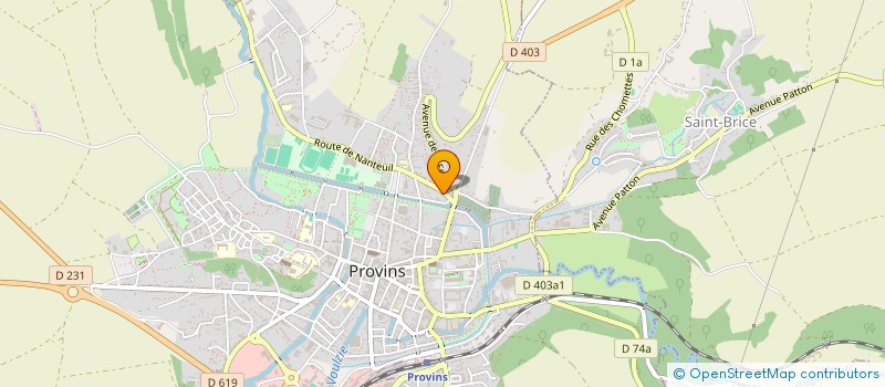 localisation de l'entreprise SPFPL CHOPIN à PROVINS