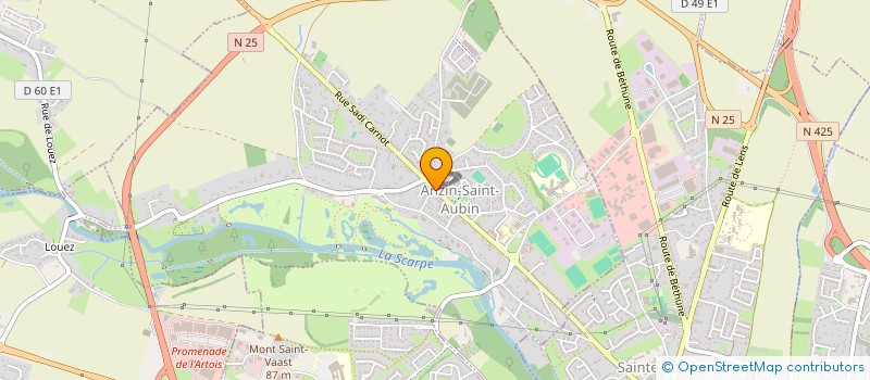 localisation de l'entreprise SPFPL CIECO  SAINT-NICOLAS