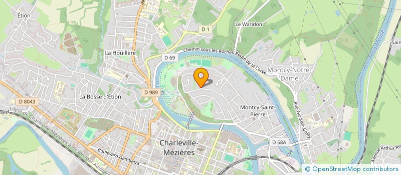 localisation de l'entreprise SPFPL CIOFFI  CHARLEVILLE-MEZIERES