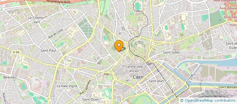 localisation de l'entreprise SPFPL CJWH à CAEN