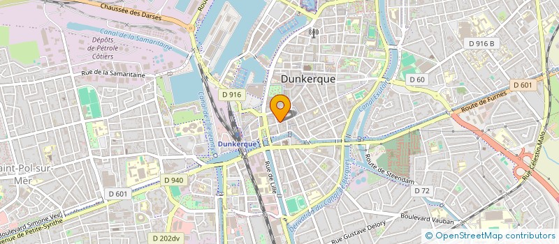 localisation de l'entreprise SPFPL CLAIRE à DUNKERQUE