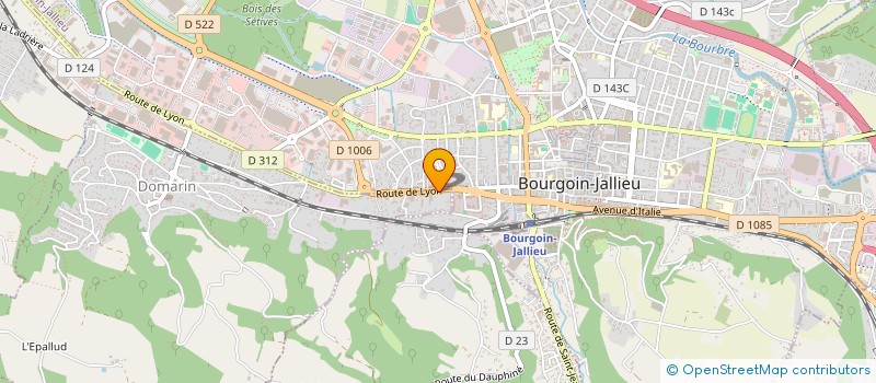 localisation de l'entreprise SPFPL CLAIRE LATTARD  DOMARIN