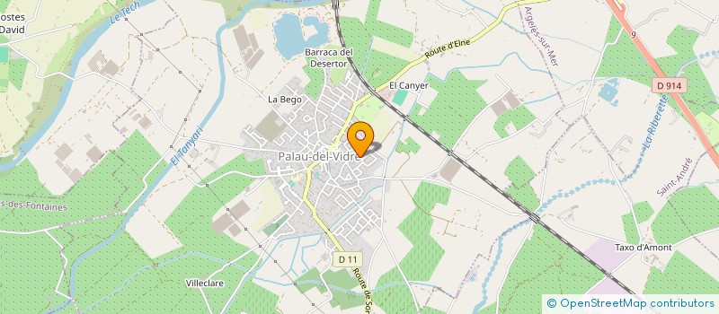 localisation de l'entreprise SPFPL CLARTHE  BANYULS-SUR-MER