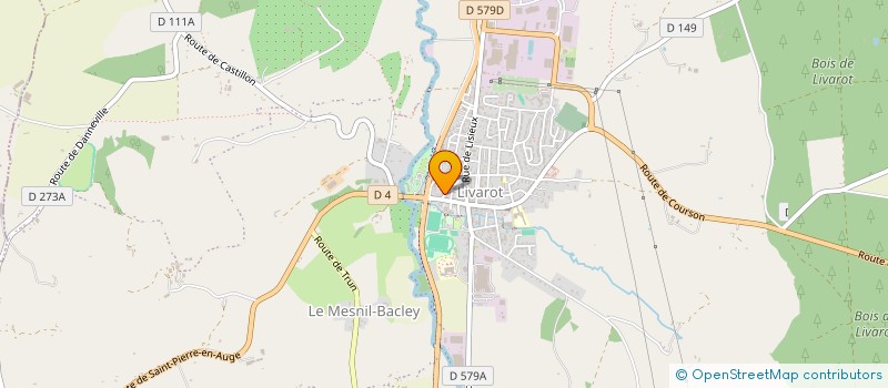 localisation de l'entreprise SPFPL CLINIQUE EQUINE DE LIVET à LIVAROT-PAYS-D'AUGE